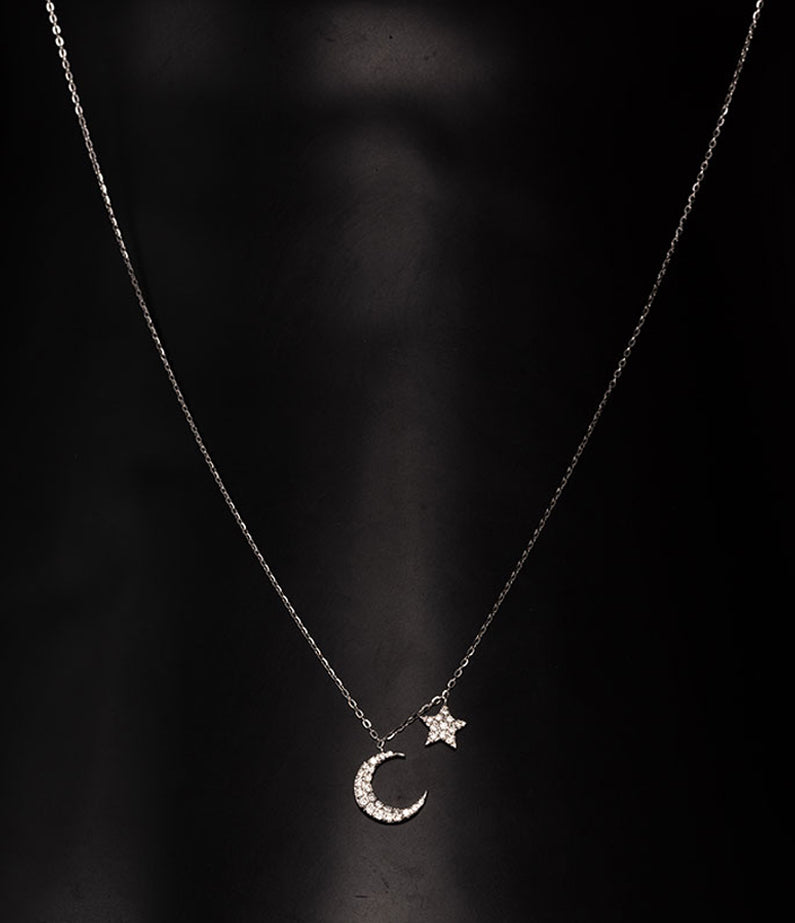 Asteria Necklace White Gold – Constellate by Lisa Sinclair