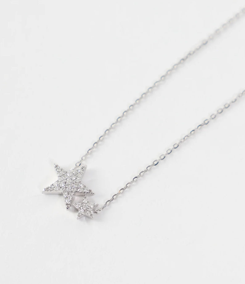 Hera Necklace White Gold – Constellate by Lisa Sinclair