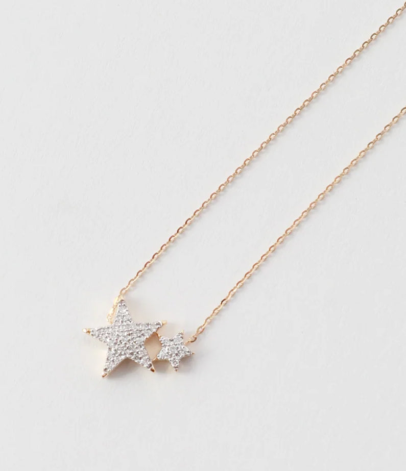 Hera Necklace Yellow Gold – Constellate by Lisa Sinclair