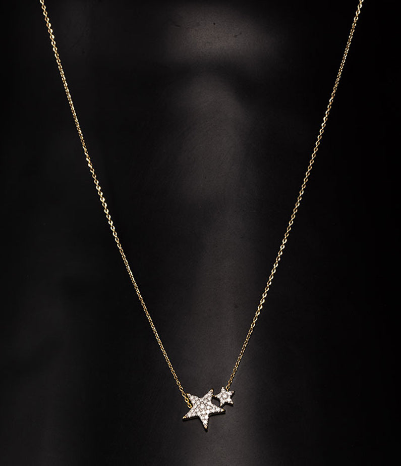 Hera Necklace Yellow Gold – Constellate by Lisa Sinclair